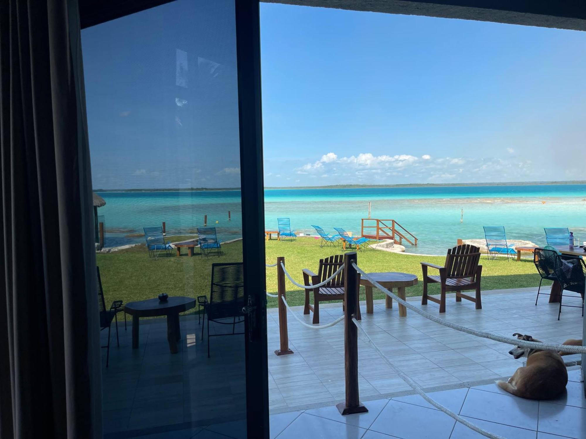 Blue Caribe Bacalar Front Lagoon Exterior foto