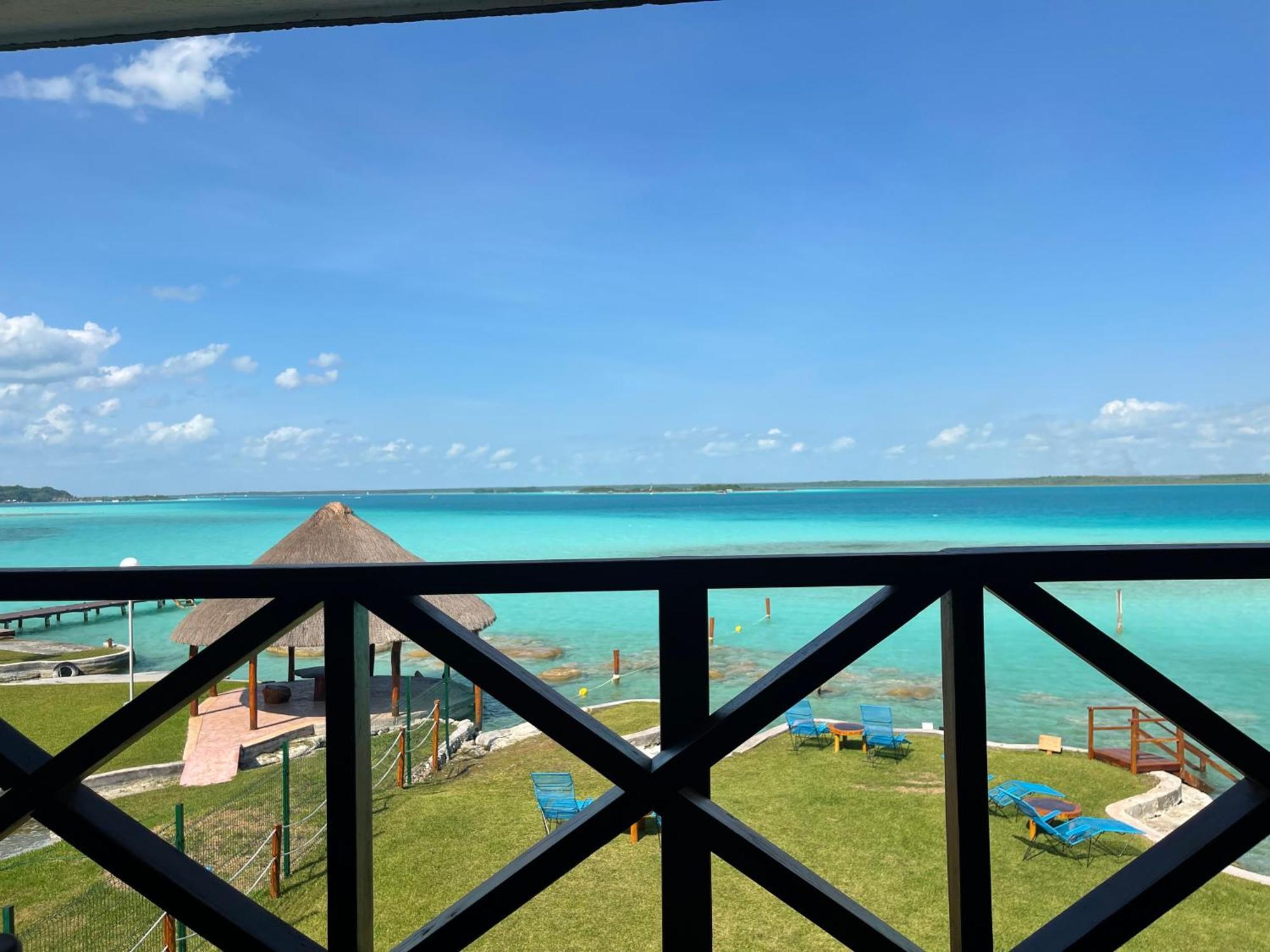 Blue Caribe Bacalar Front Lagoon Exterior foto