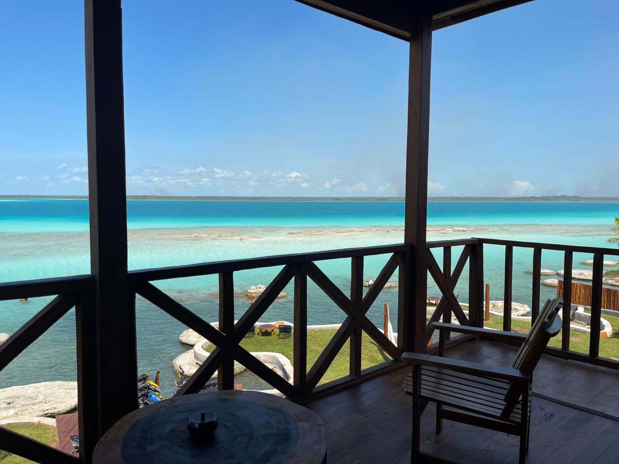 Blue Caribe Bacalar Front Lagoon Exterior foto
