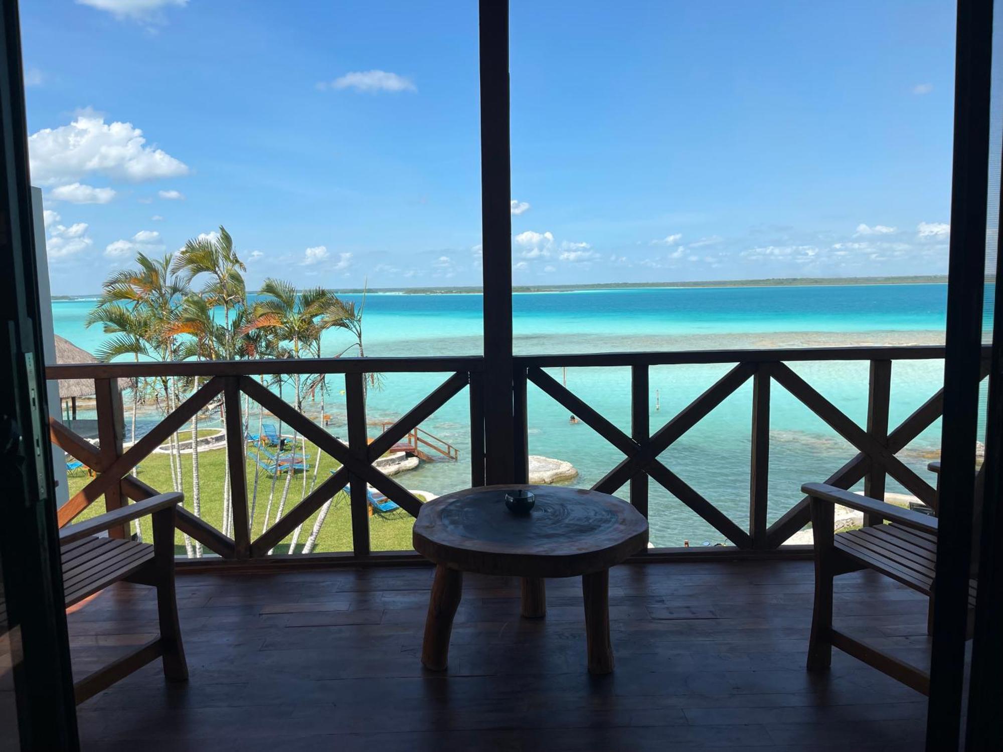 Blue Caribe Bacalar Front Lagoon Exterior foto