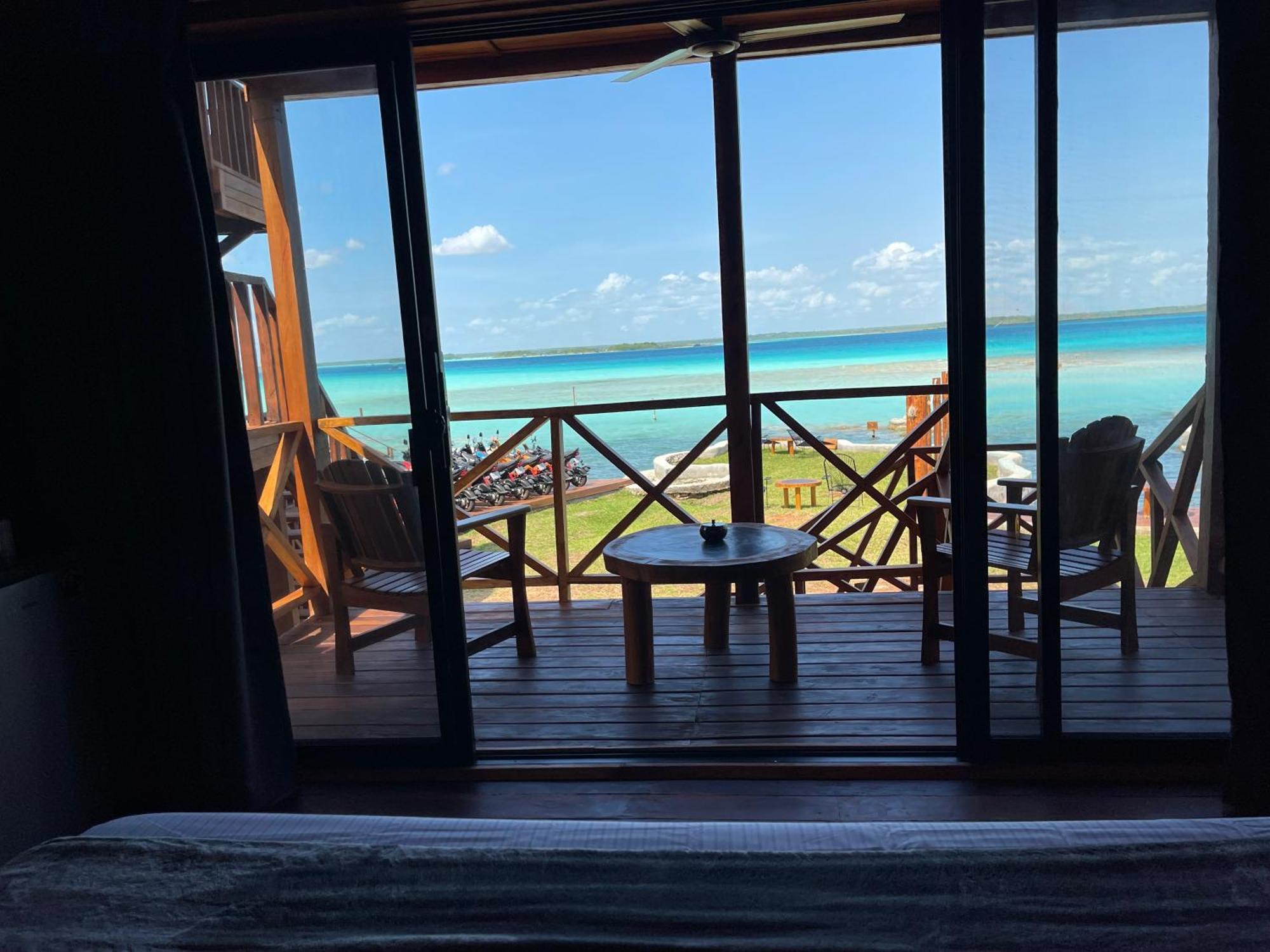 Blue Caribe Bacalar Front Lagoon Exterior foto