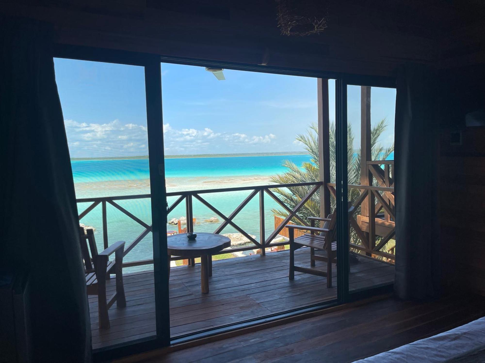 Blue Caribe Bacalar Front Lagoon Exterior foto