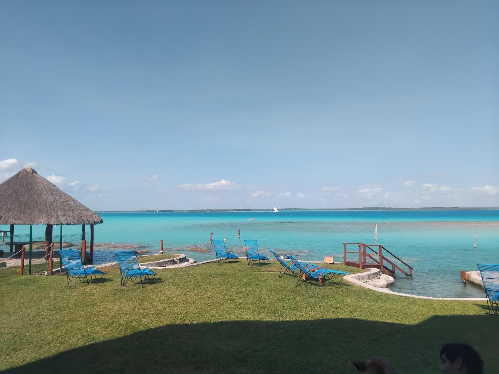 Blue Caribe Bacalar Front Lagoon Exterior foto
