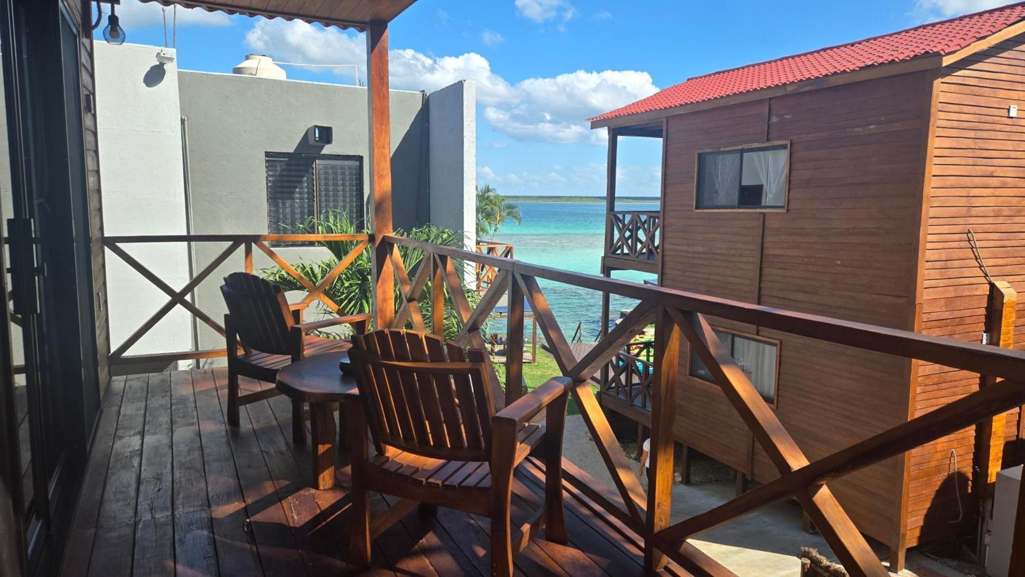 Blue Caribe Bacalar Front Lagoon Exterior foto