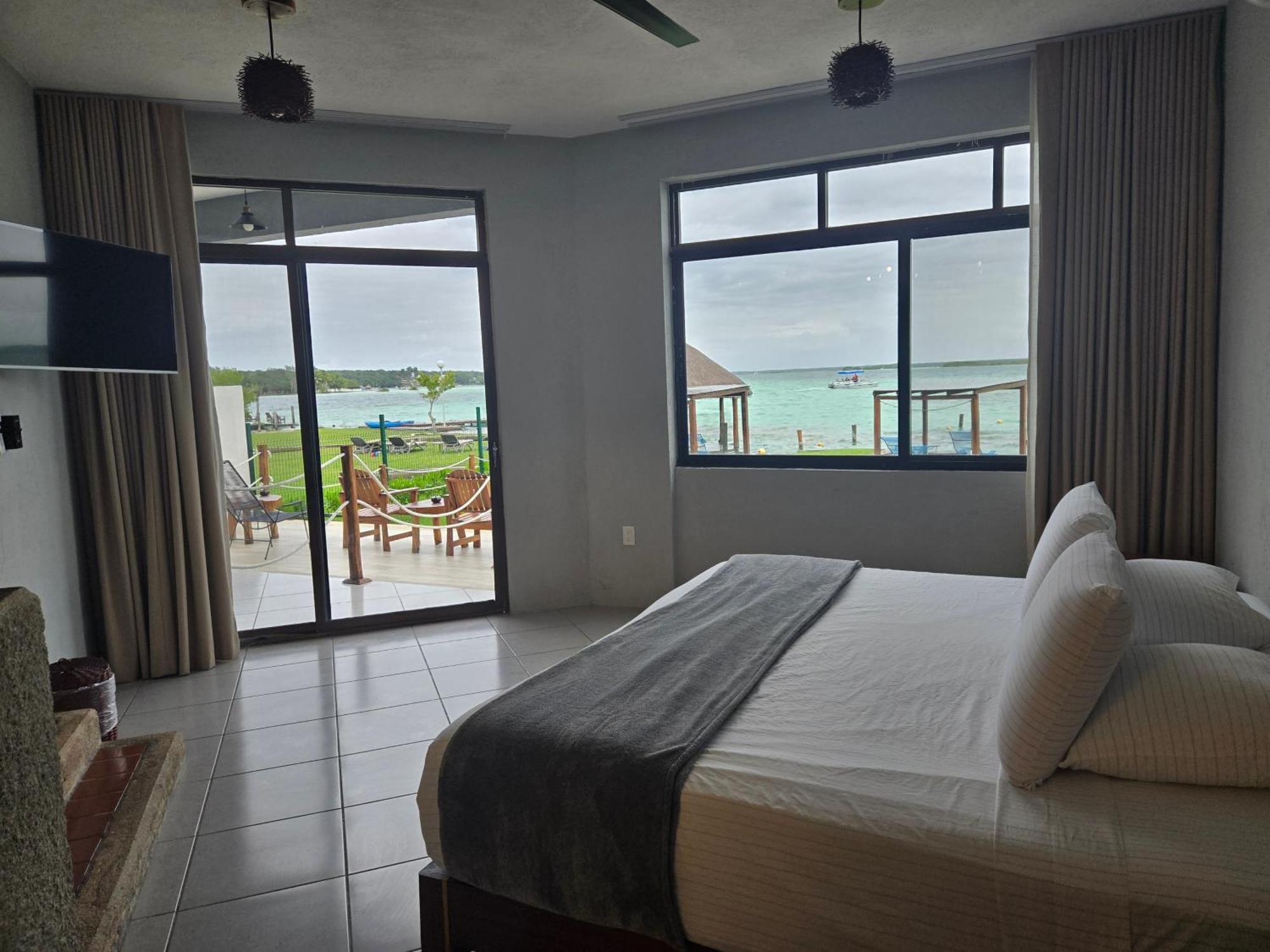 Blue Caribe Bacalar Front Lagoon Exterior foto